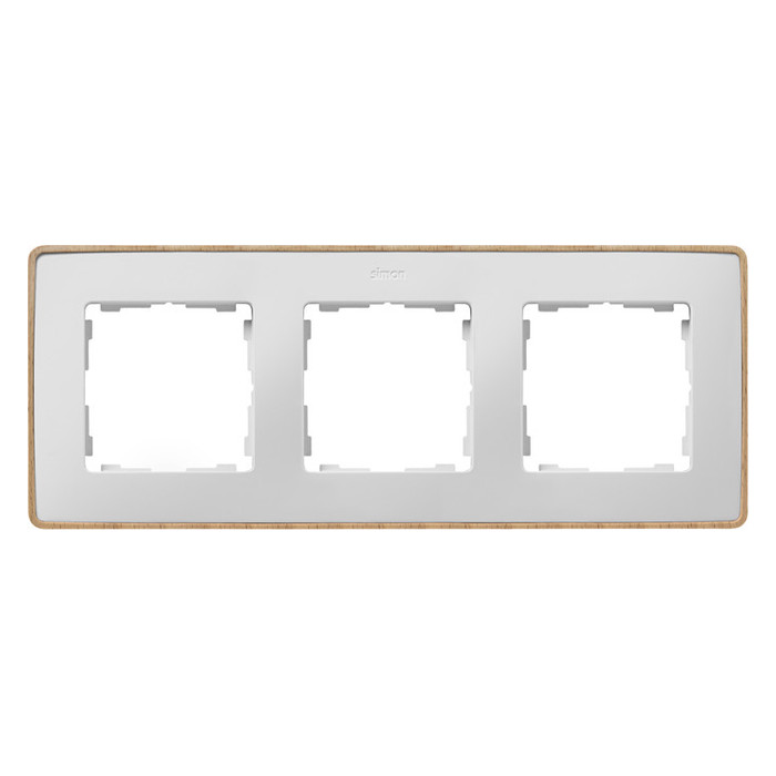 Рамка 3 поста Simon SIMON 82 DETAIL, белый, 8201630-270