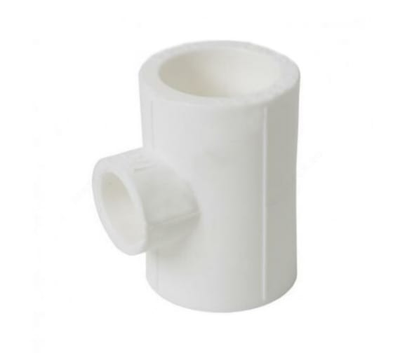 Тройник переходной 32 х 20 х 20 мм полипропиленовый PPR белый