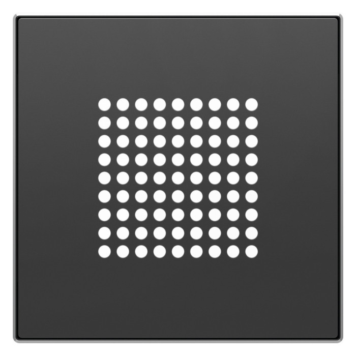 Накладка на зуммер ABB SKY, черный бархат, 2CLA852900A1501