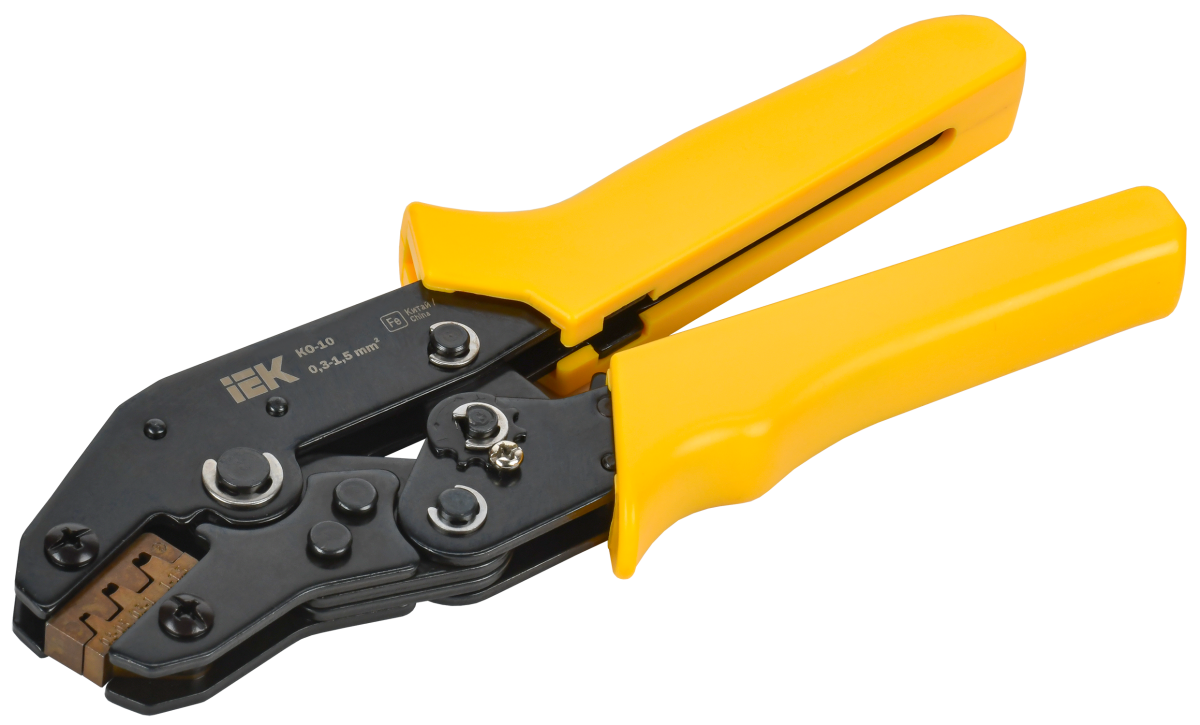 Клещи обжимные КО-10 0,3-1,5мм2 (для автоклемм) ARMA2L 3