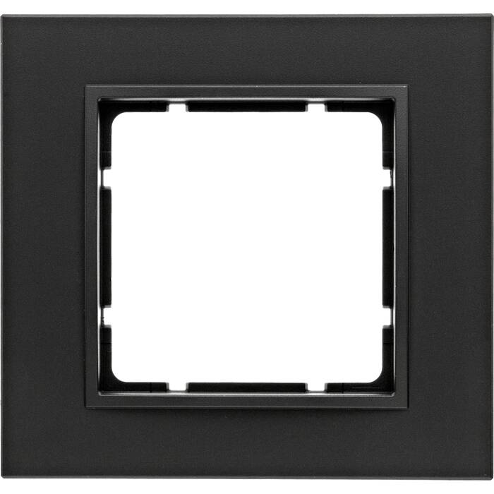 Рамка 1 пост Berker B.7, антрацит матовый, 10116626