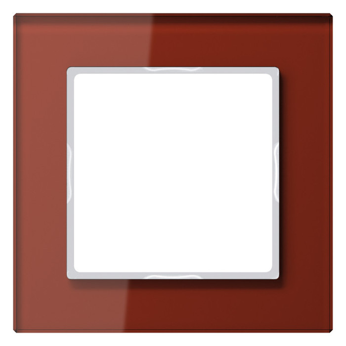 Рамка 1 пост Jung A CREATION, красный, AC581GLRT