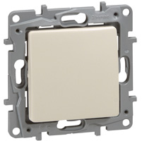 Выключатель/переключатель - Etika - 10 A - 250 В~ - слоновая кость