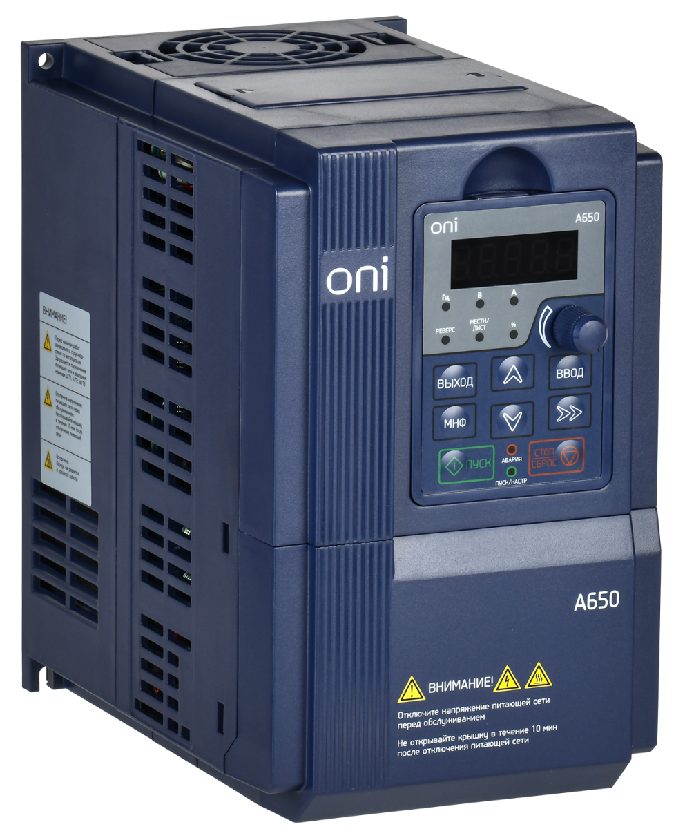 Преобразователь частоты A650 380В 3Ф 7,5кВт 17А M