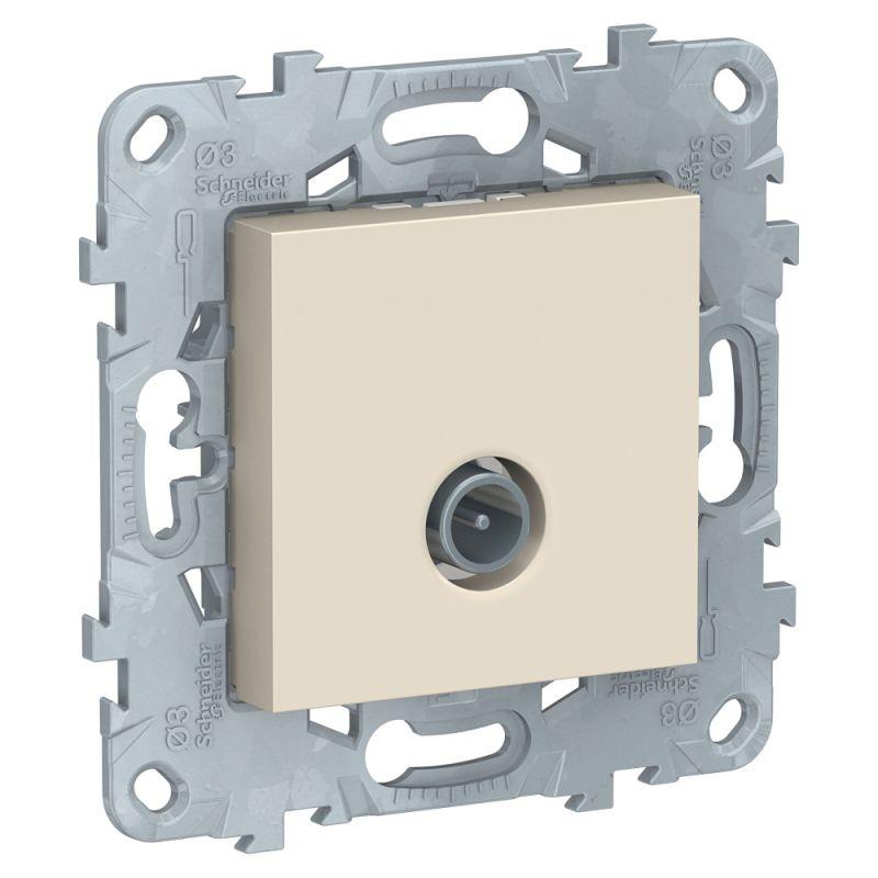 Розетка TV UNICA NEW одиноч. беж. SchE NU546244