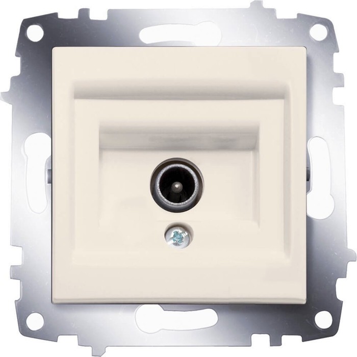 Розетка TV ABB COSMO, , кремовый, 619-010300-272