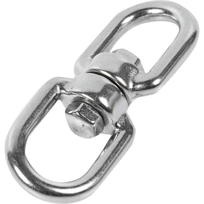 Вертлюг 6мм кольцо-кольцо покрытие цинк