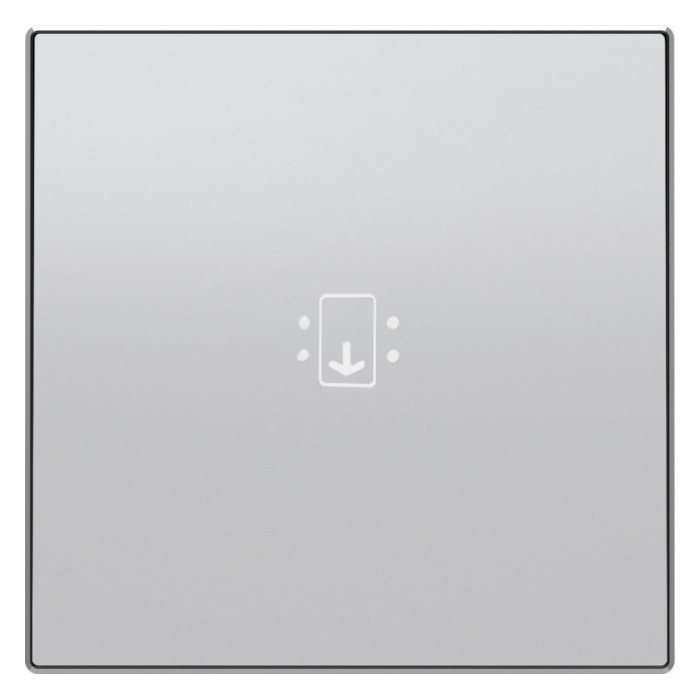 Накладка на карточный выключатель ABB SKY, алюминий, 2CLA851400A1301