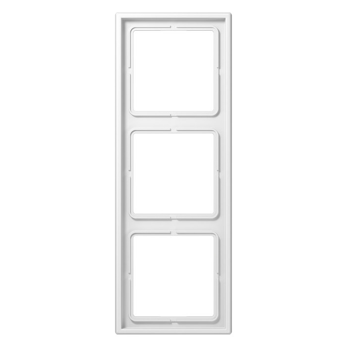 Рамка 3 поста Jung LS 990, белый, LS983WW