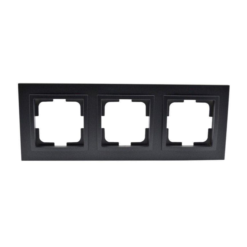 Рамка на 3 поста Mono Electric Despina графит 102-200000-162