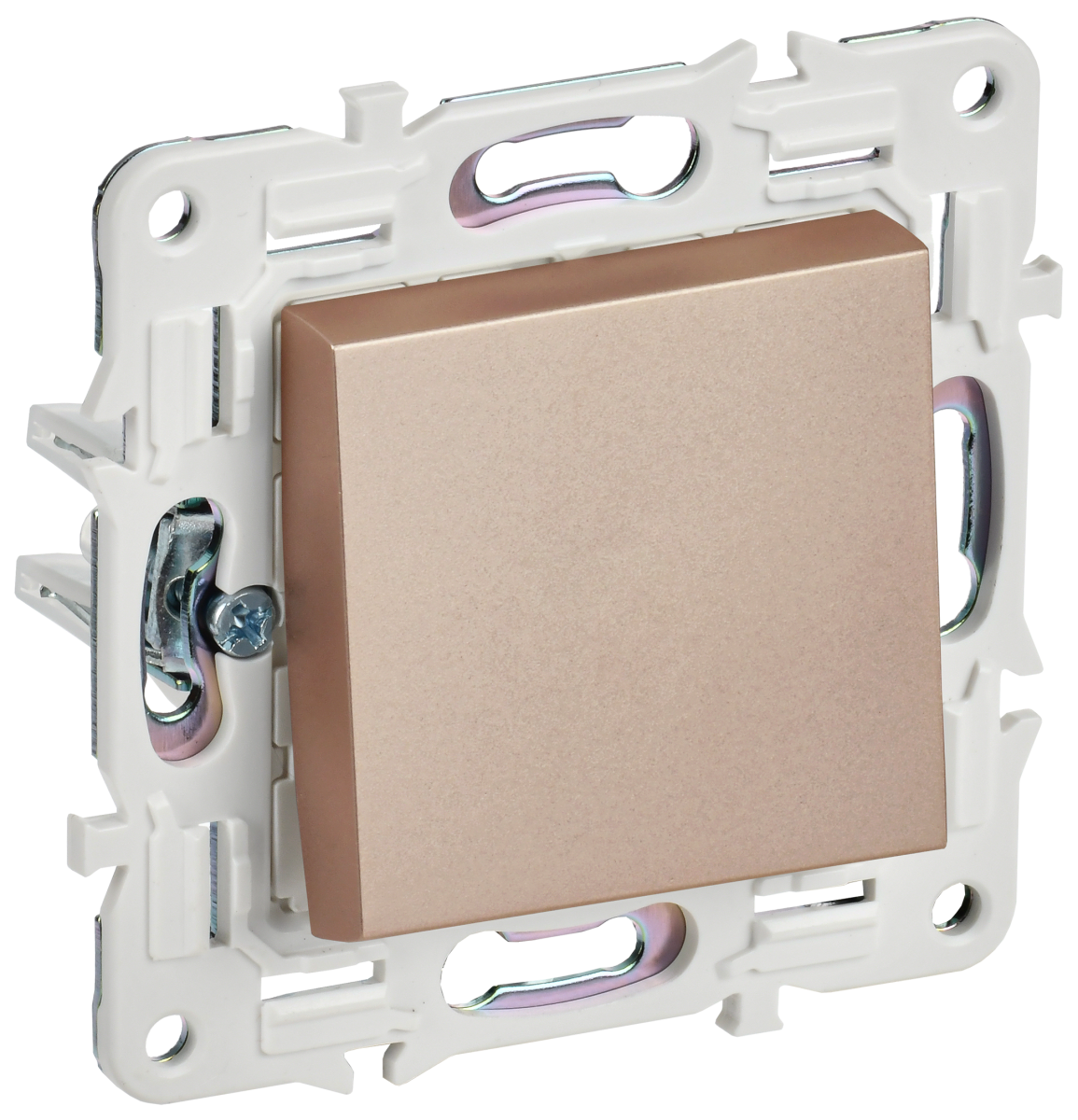 SKANDY Выключатель 1-клавишный 10А SK-V01Sa песочный IEK