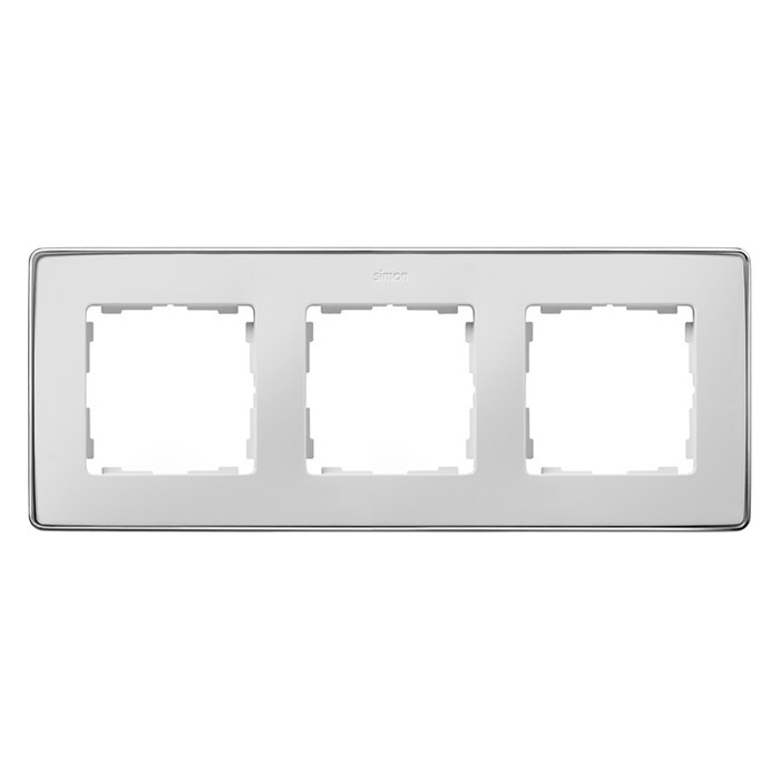 Рамка 3 поста Simon SIMON 82 DETAIL, белый, 8201630-244