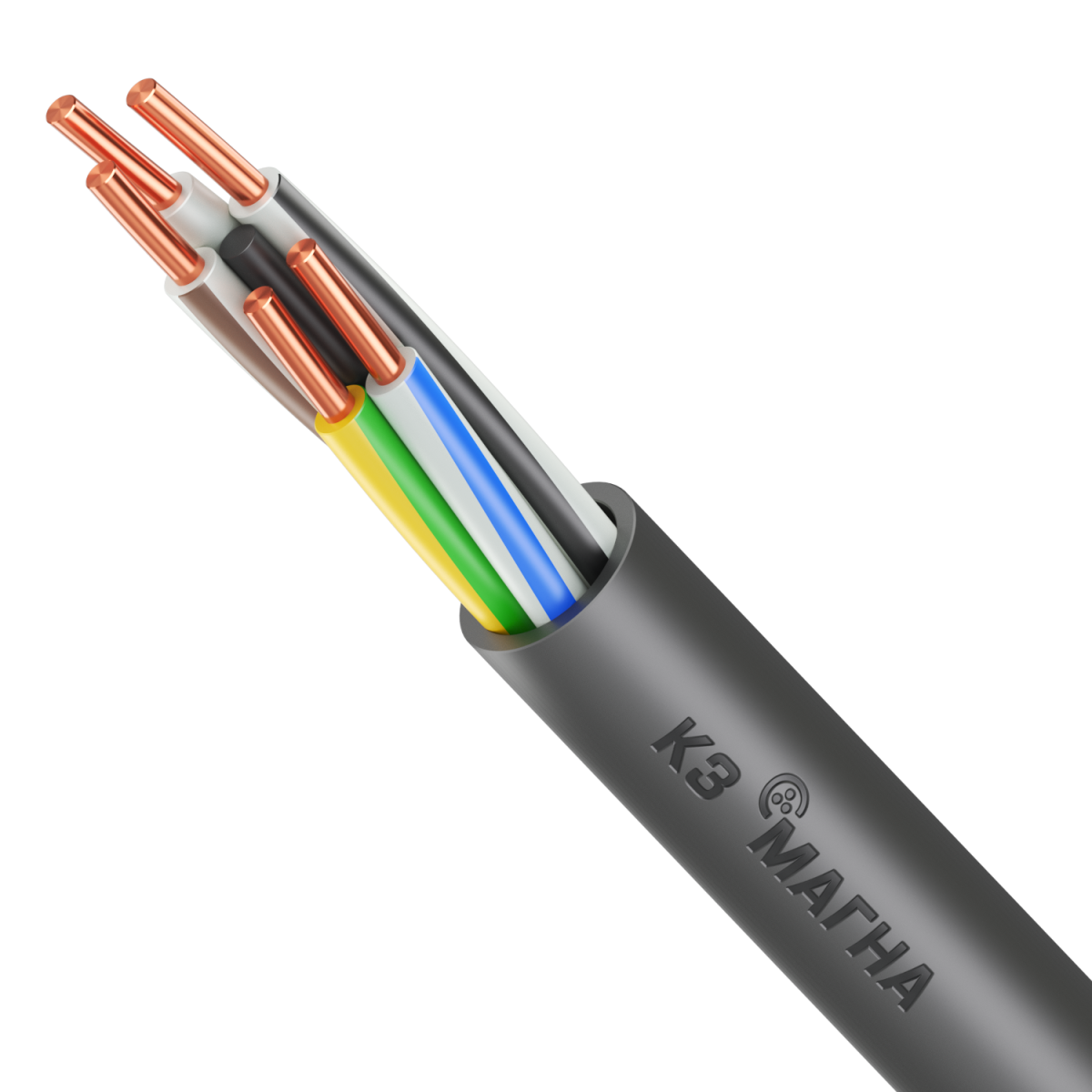 Кабель силовой ВВГнг(А) LS 5х10ок(N,PE)-0,66ТРТС
