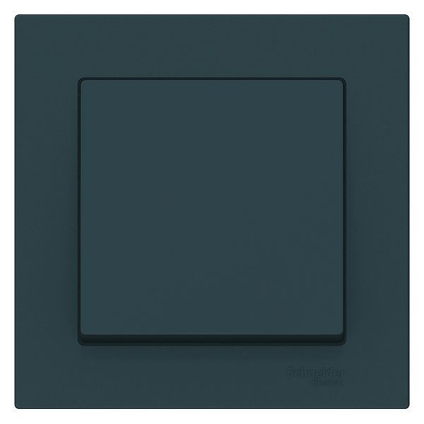 Выключатель одноклавишный Schneider Electric ATLASDESIGN, изумруд, ATN000812