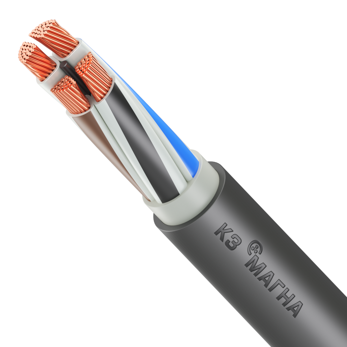 Кабель силовой ВВГ нг (А) LS 4х25-мк 06ТРТС многопроволочный