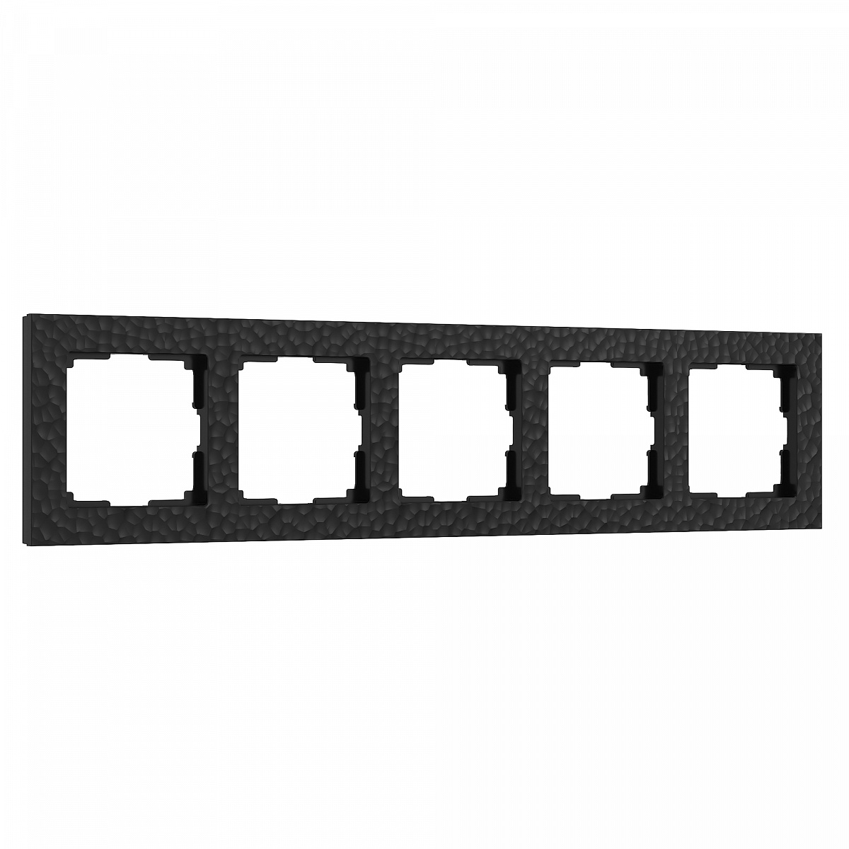 Рамка из поликарбоната на 5 постов Hammer черный W0052408