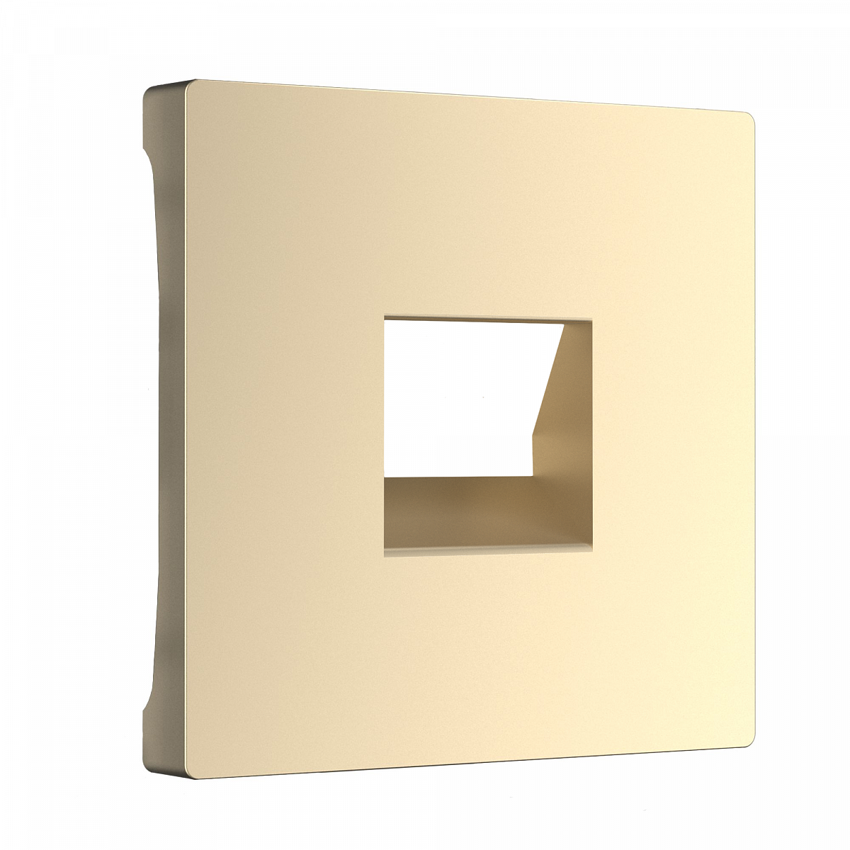 Накладка для телефонной розетки RJ-11 шампань W1192011