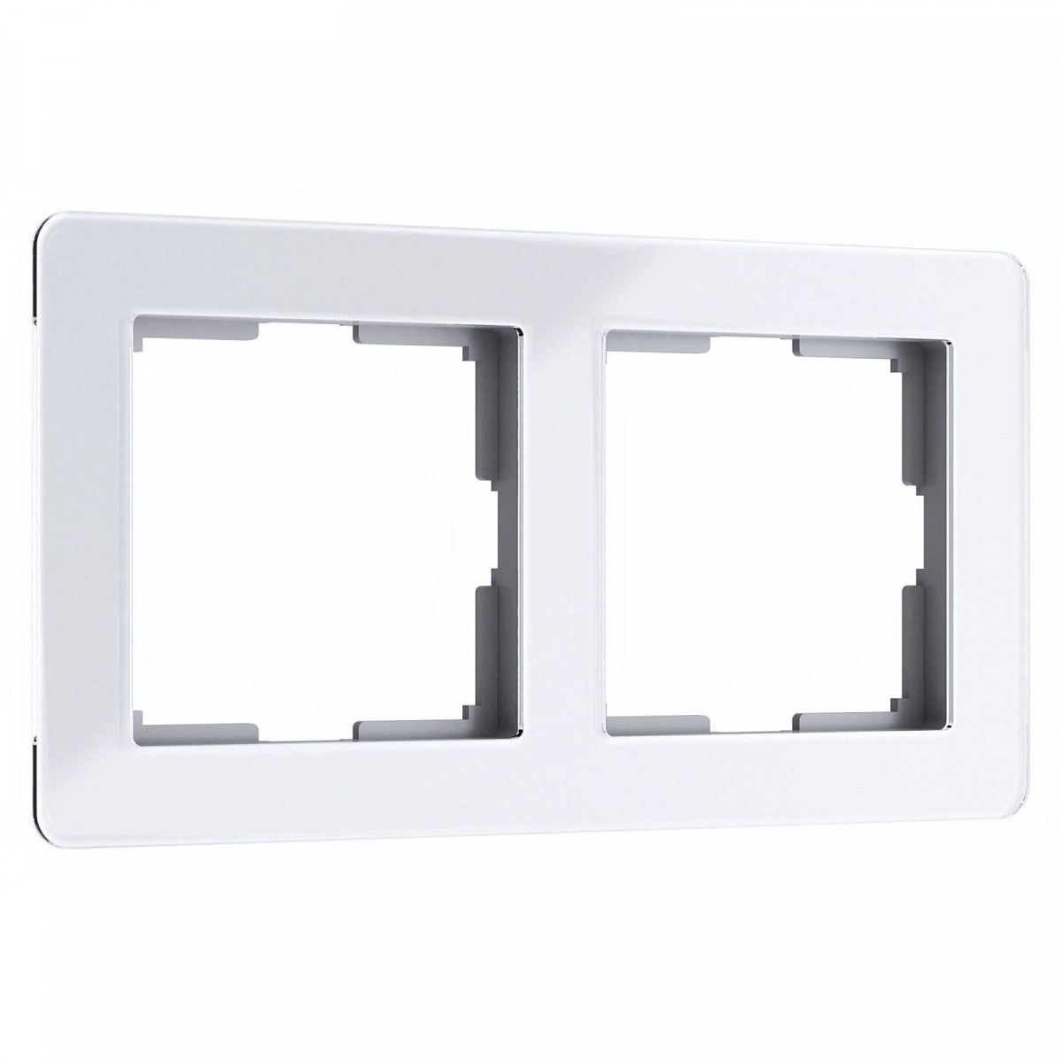 Рамка из акрила на 2 поста Acrylic белый W0022701