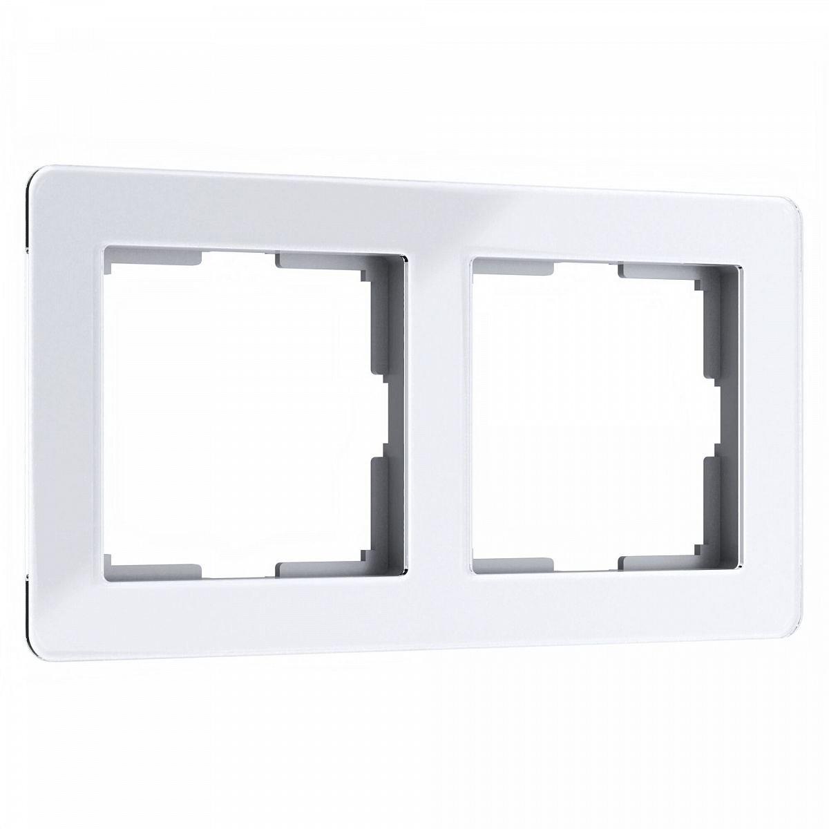Рамка из акрила на 2 поста Acrylic белый W0022701