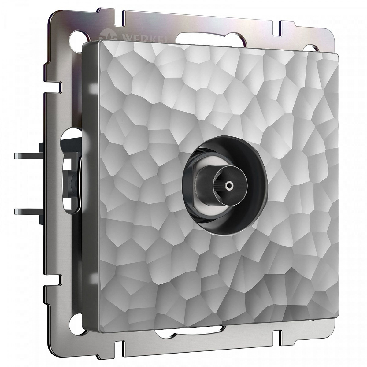 ТВ-розетка оконечная серебряный W1283006